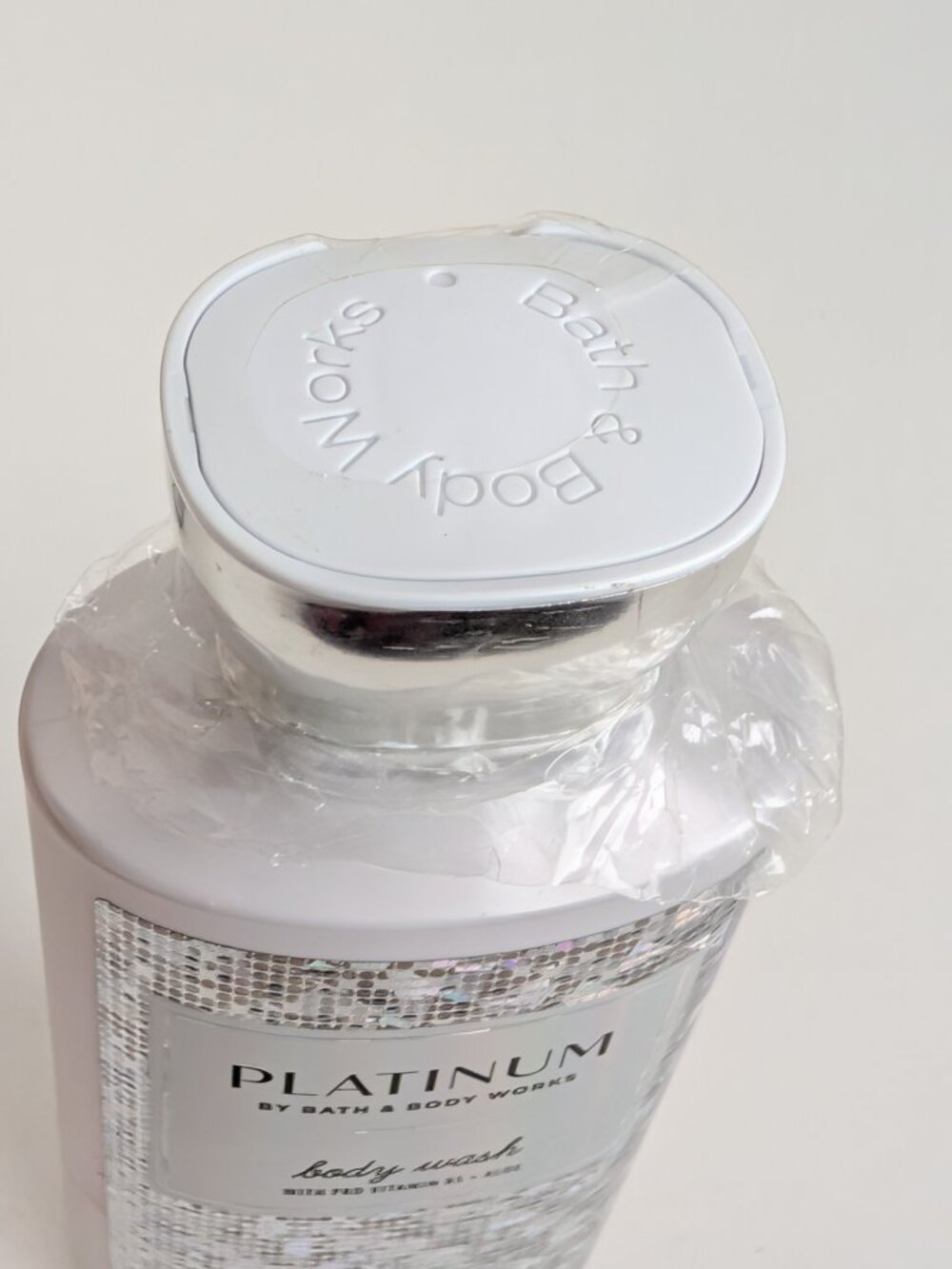 Bath & Body Works PLATINUM Fine Fragrance Mist 8 oz & Body Wash 10 oz New - Picture 2 of 7